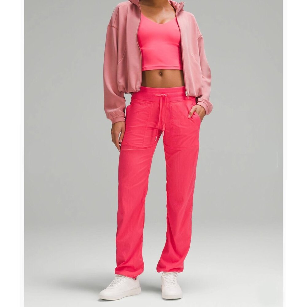 Dance Studio Mid-Rise Pant Regular Glaze Pink 6 NWT